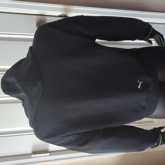 Puma Chase Cropped Hoodie M - Picture 4 of 9